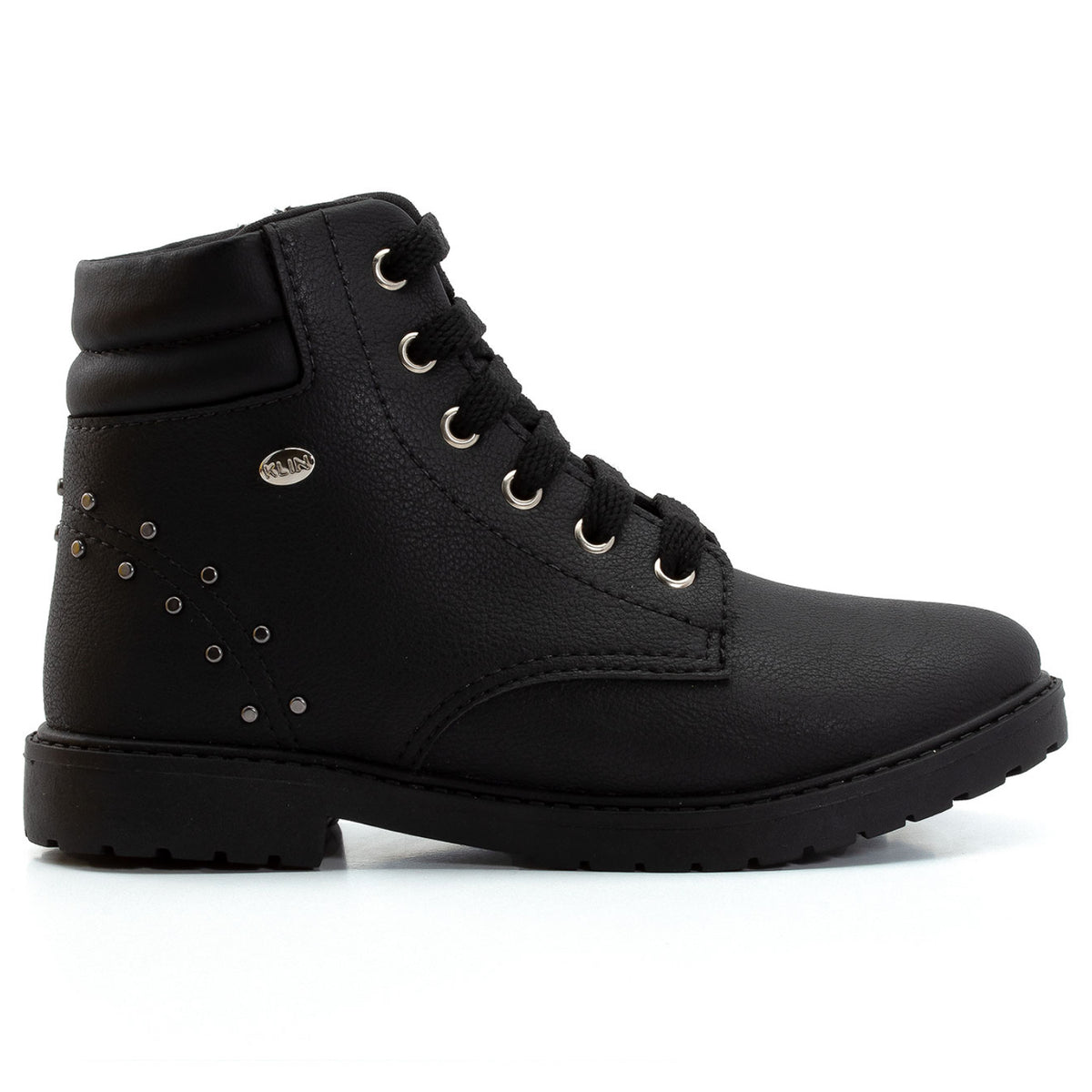 Studded Ankle Boot - Black