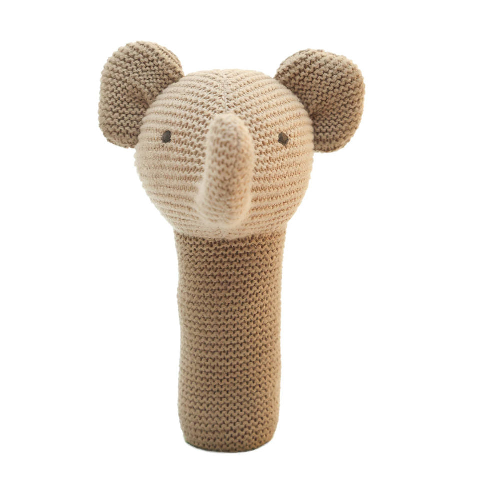 Pebble Elephant Rattle