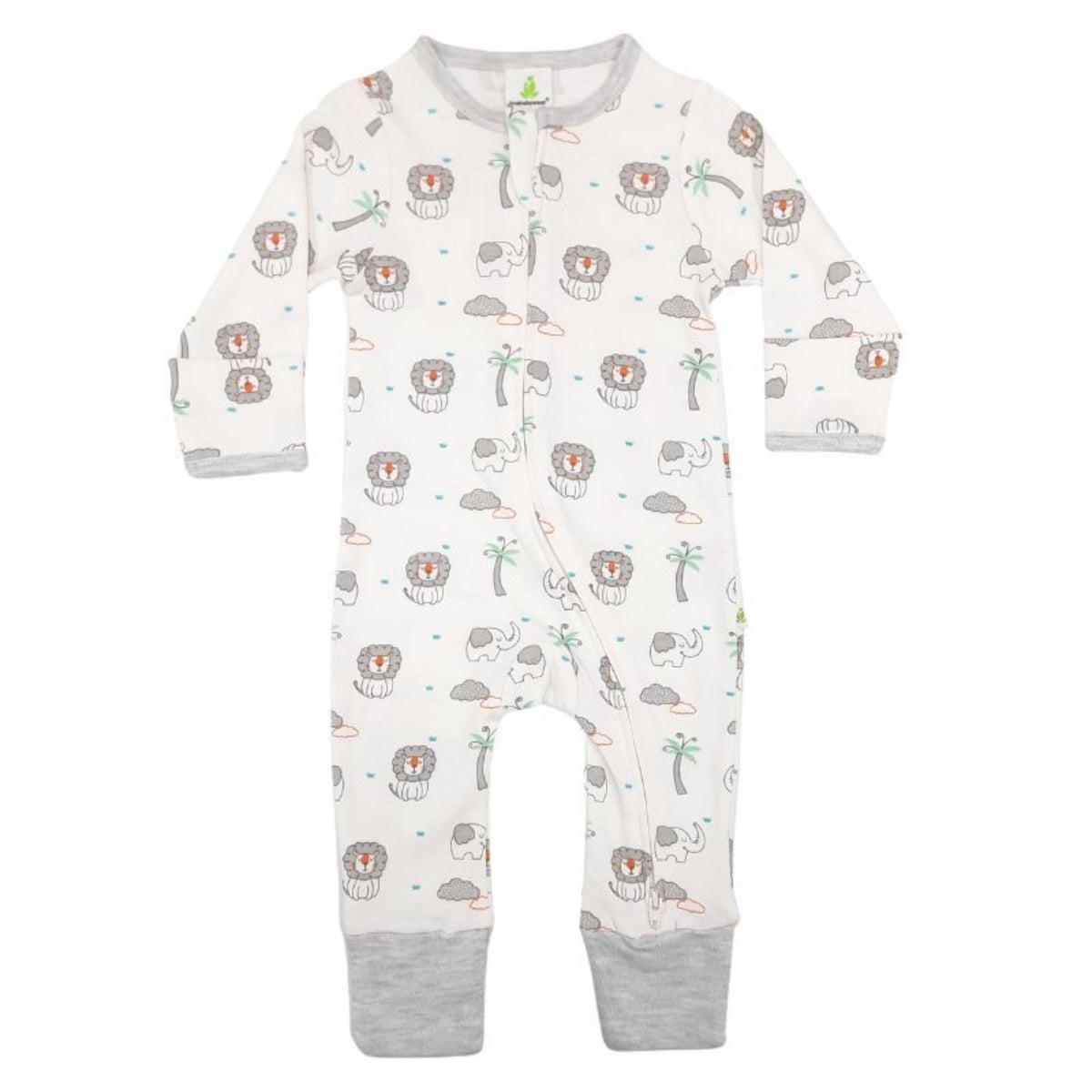 Jungle Safari Long Sleeve Zip Suit