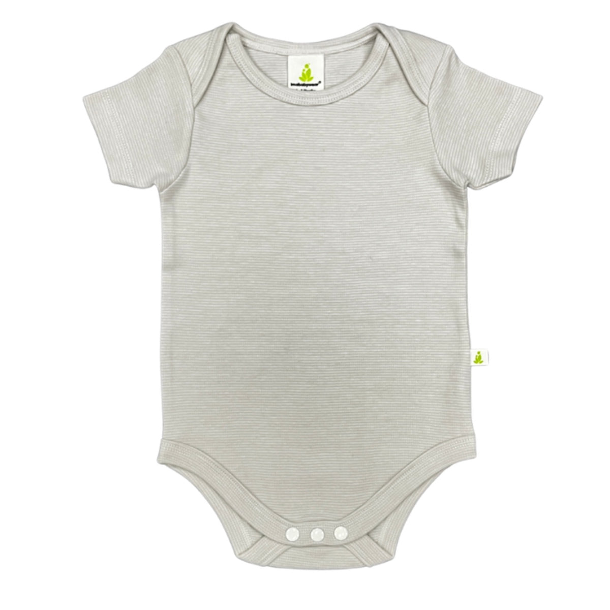 Granite Stripes Short Sleeve Bodysuit