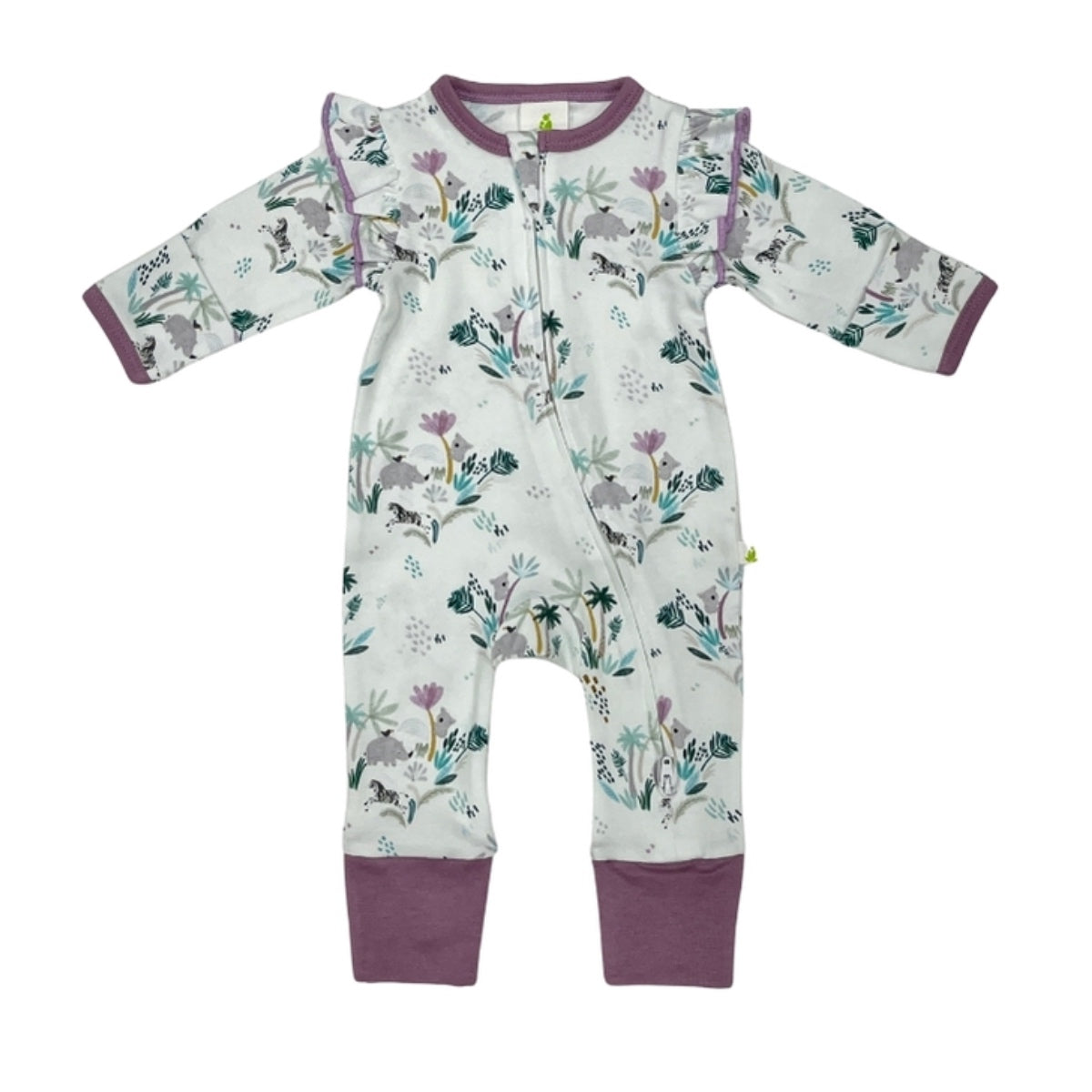 Madagascar Forest Long Sleeve Zipsuit