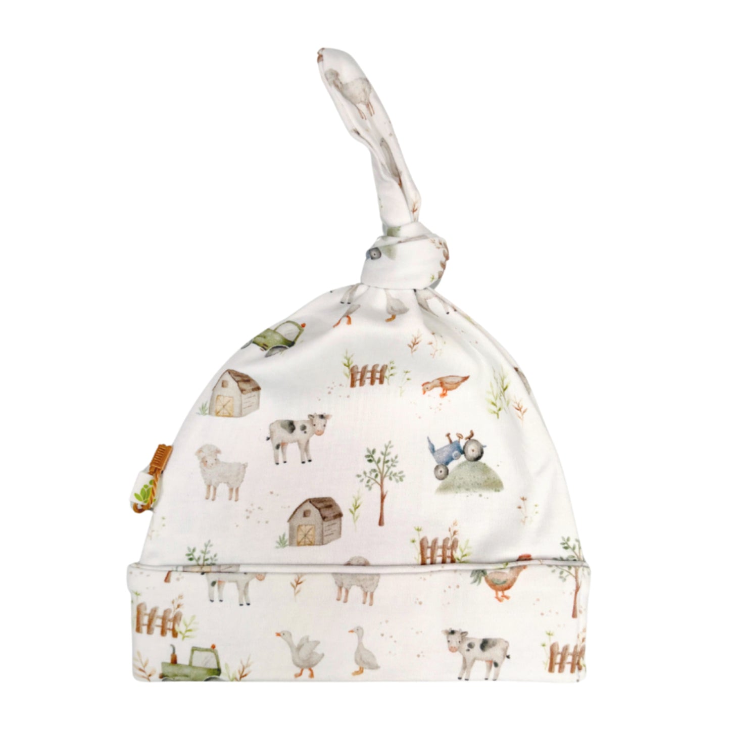 Farm life Knotted Beanie