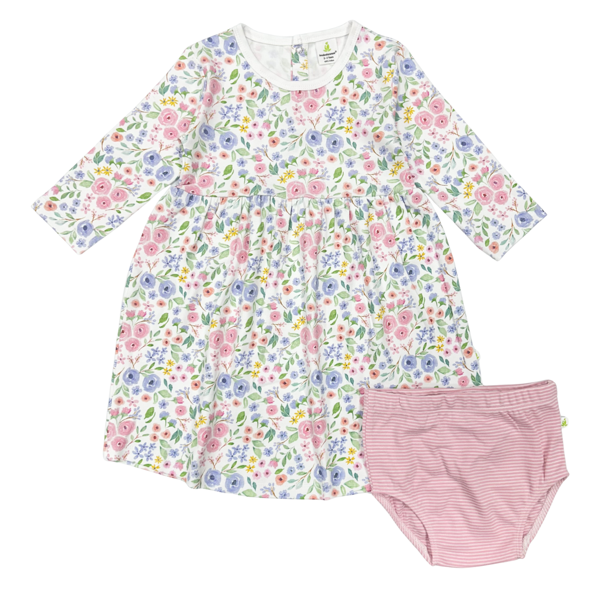Baby Blooms Pricilla Short Sleeve Dress with Bloomers