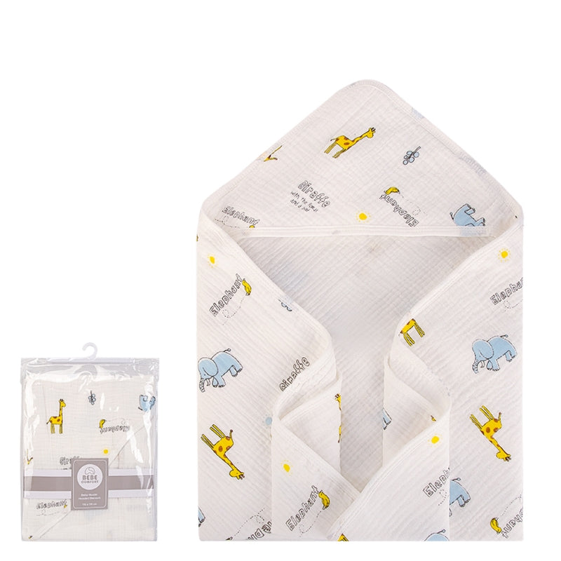 Muslin Hooded Towel & Blanket