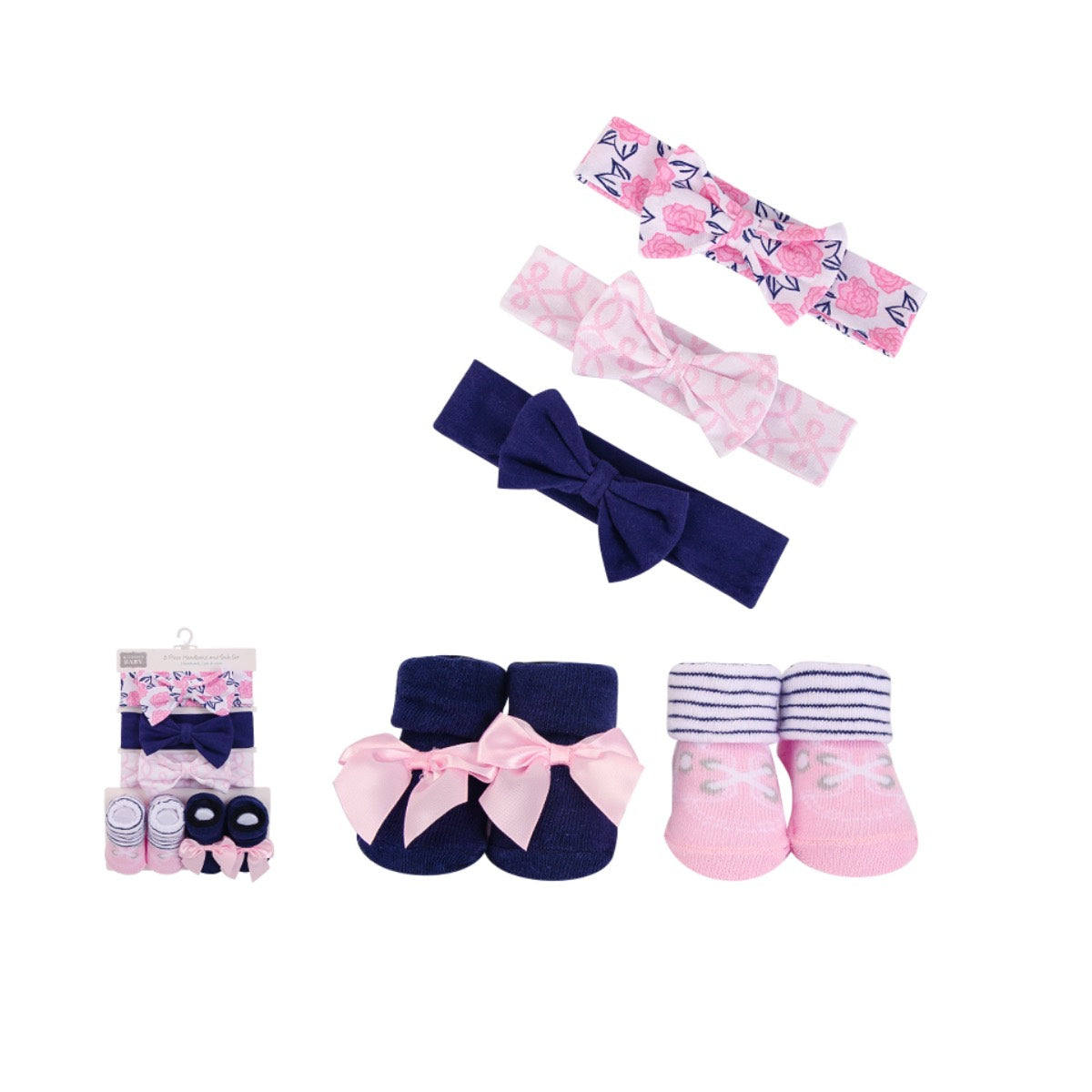 Headband & Sock 5 Piece Set