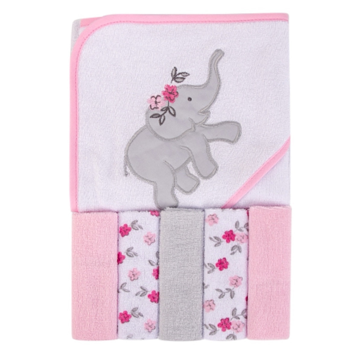 Hooded Towel and Washcloth Set