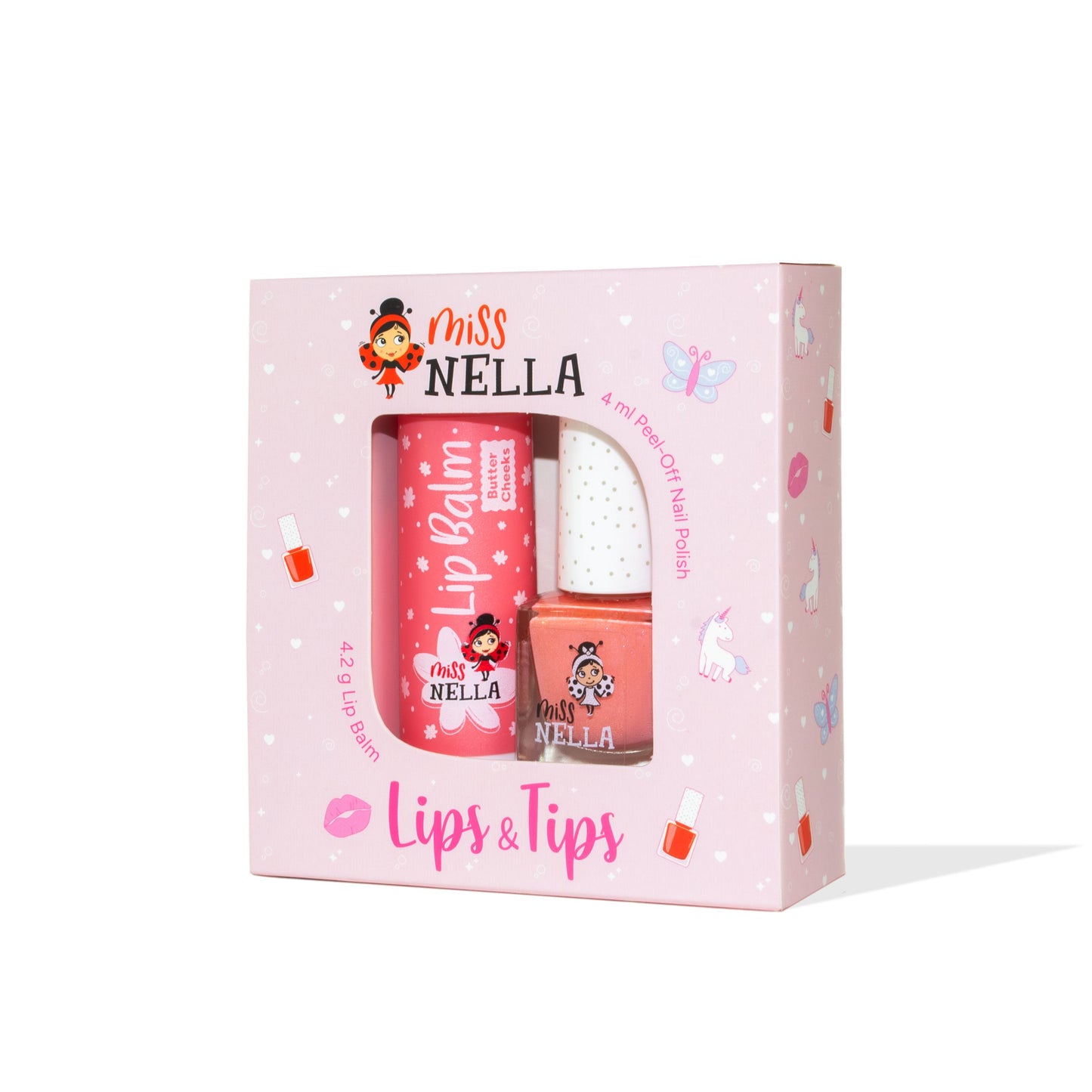 Butter Cheeks Lip & Tips Duo Pack by Miss Nella