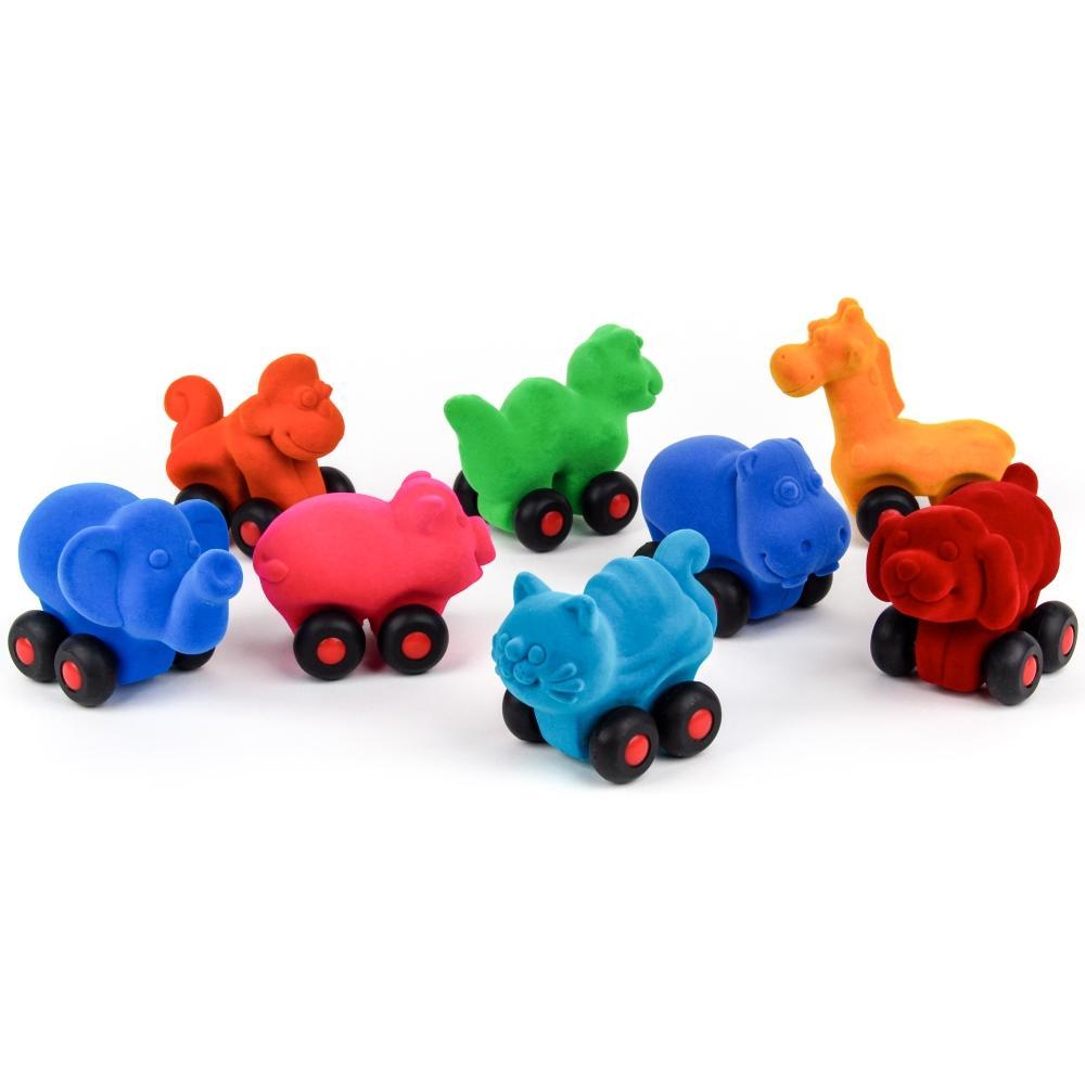 Rubbabu - Micro Aniwheelie Set