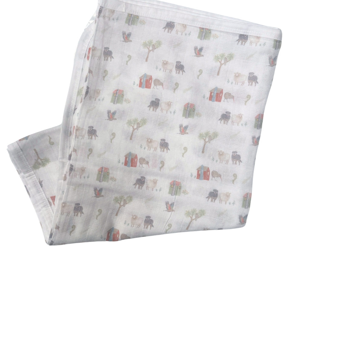 Farm Muster Muslin Wrap