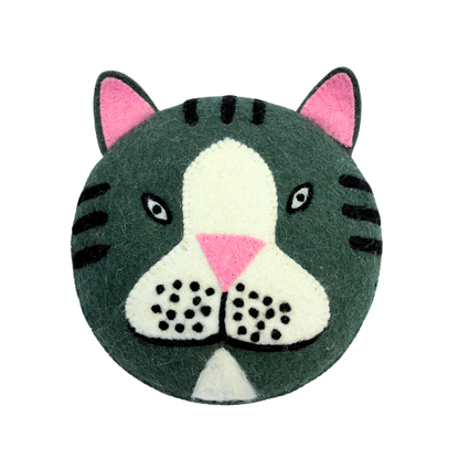 Albert Flat Head wool felt wall art by Blue Bunny — Diameter 20cm