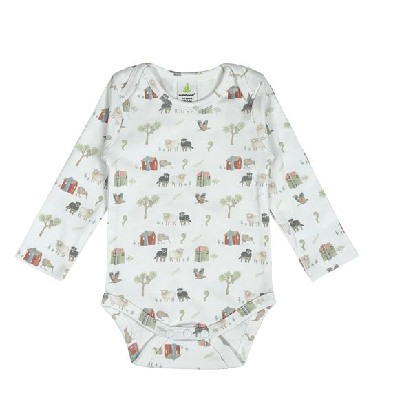Farm Muster Long Sleeve Bodysuit