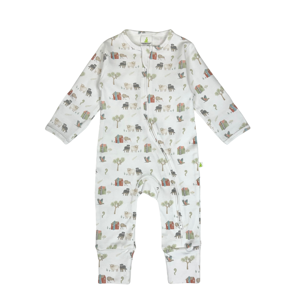 Farm Muster Long Sleeve Zipsuit