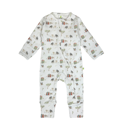 Farm Muster Long Sleeve Zipsuit