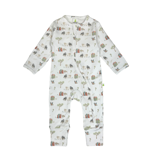 Farm Muster Long Sleeve Zipsuit