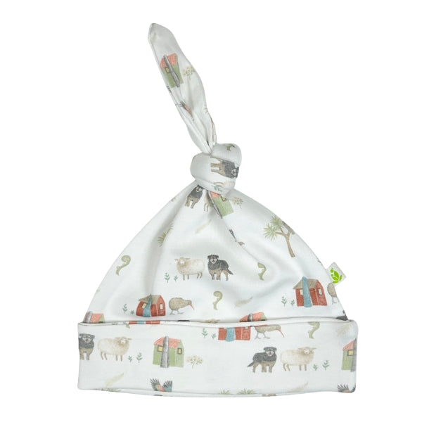 Farm Muster Knotted Beanie