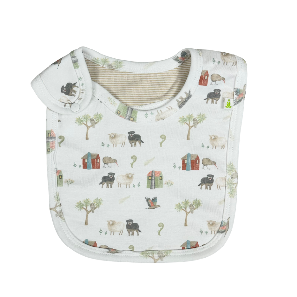 Farm Muster Reversible Bib