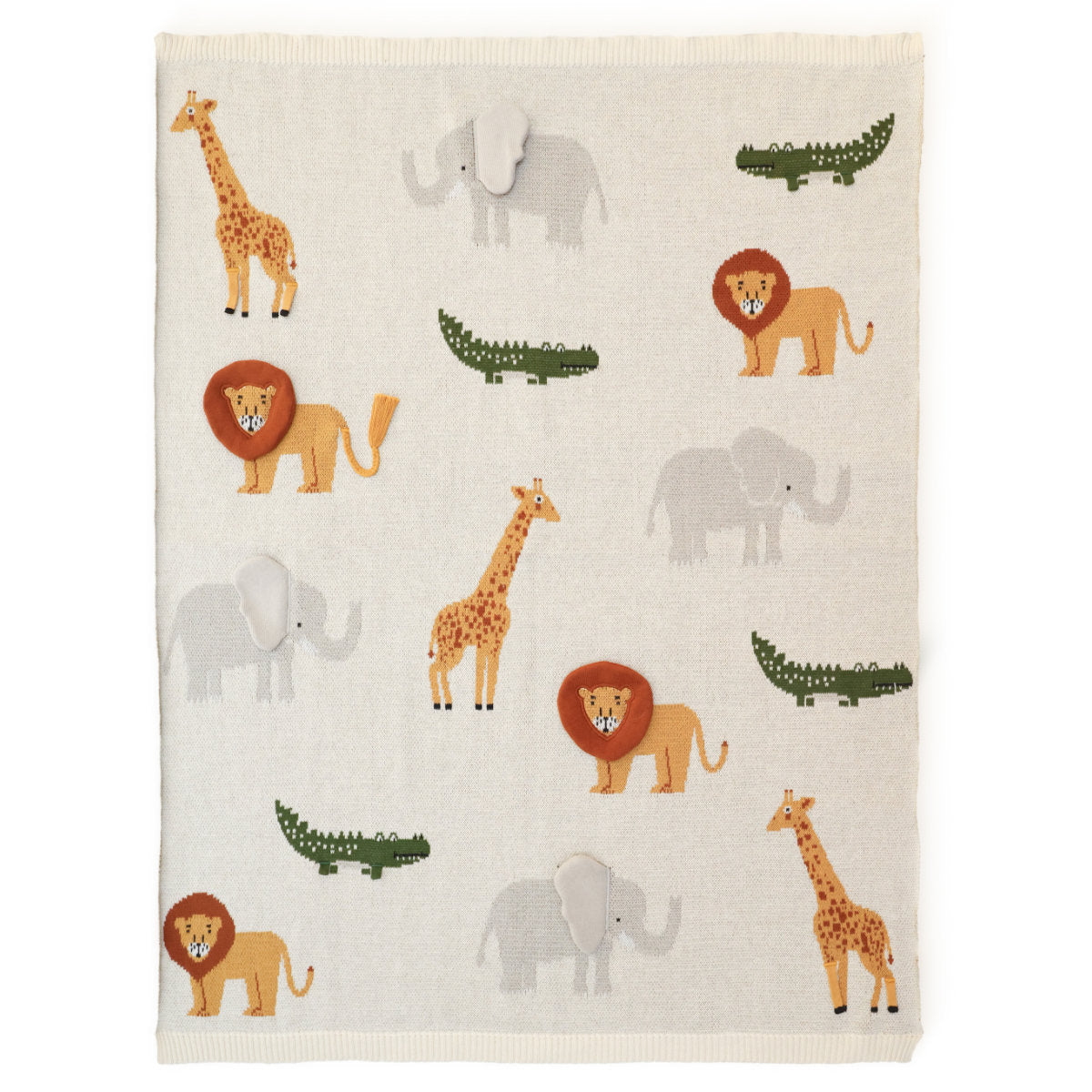 Safari Knitted Blanket