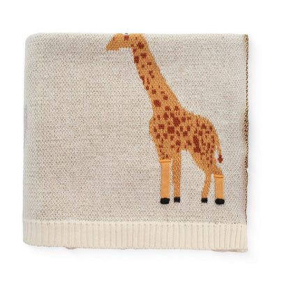 Safari Knitted Blanket