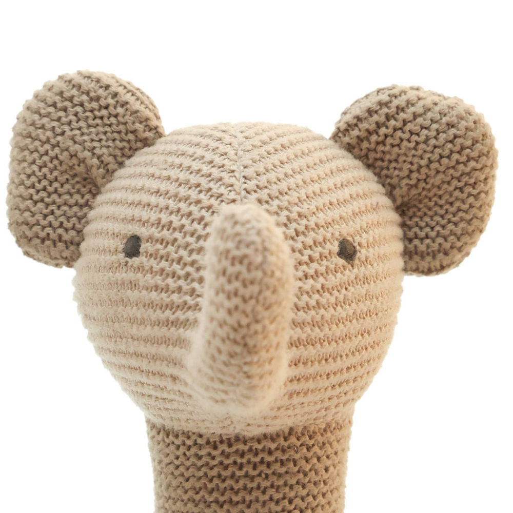 Pebble Elephant Rattle
