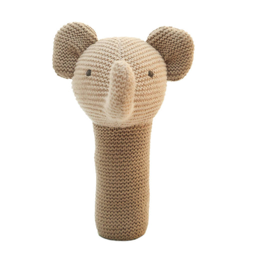 Pebble Elephant Rattle