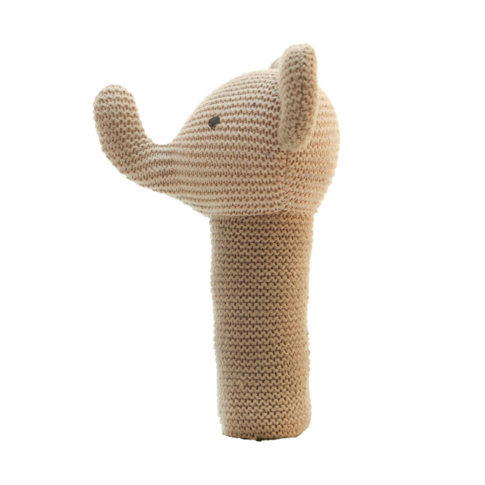 Pebble Elephant Rattle