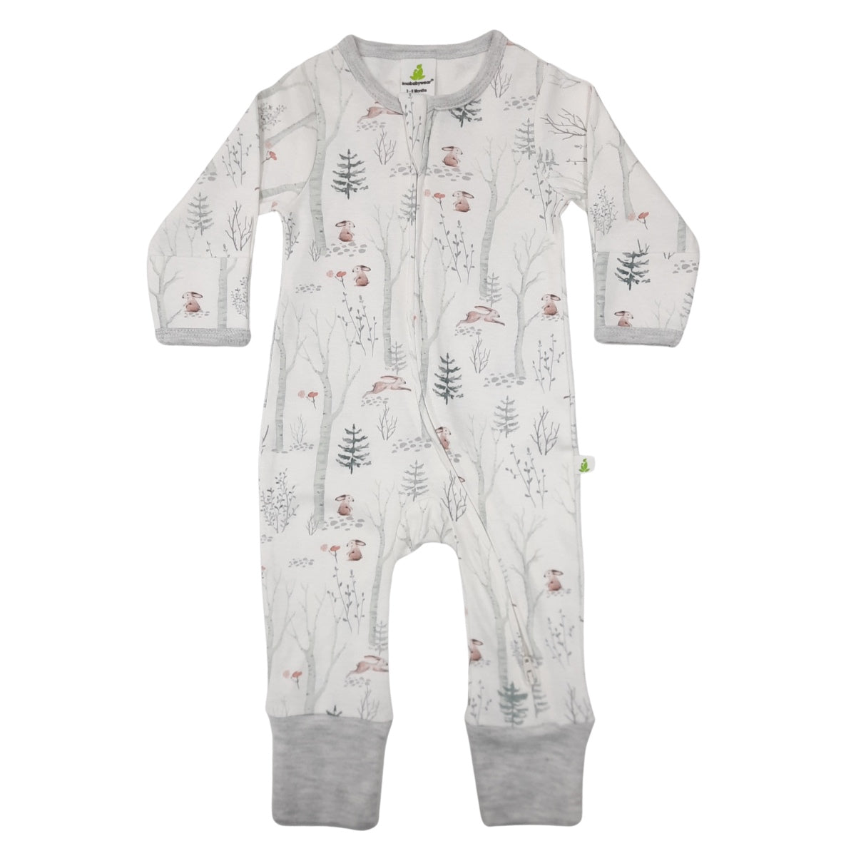 Woodland Long Sleeve Zip Suit