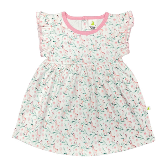 Pink Alpaca Pricilla Short Sleeve Dress