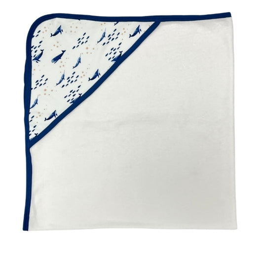 Whale Hooded Towel