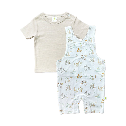 Safari Overalls with Short Sleeve Tee