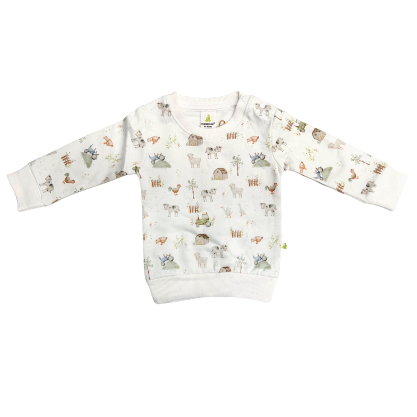 Farm Life Cotton Fleece Jumper