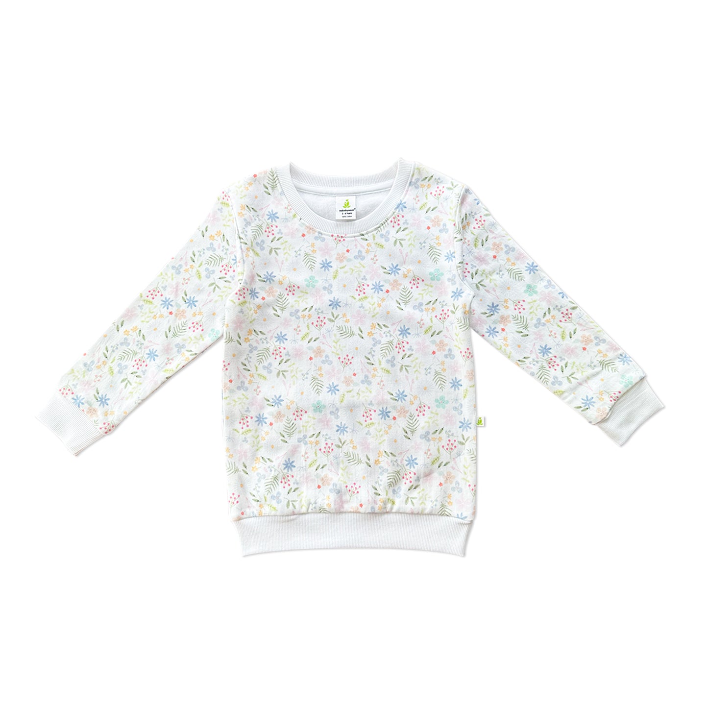 Flower Fairy Cotton Fleece Jumper