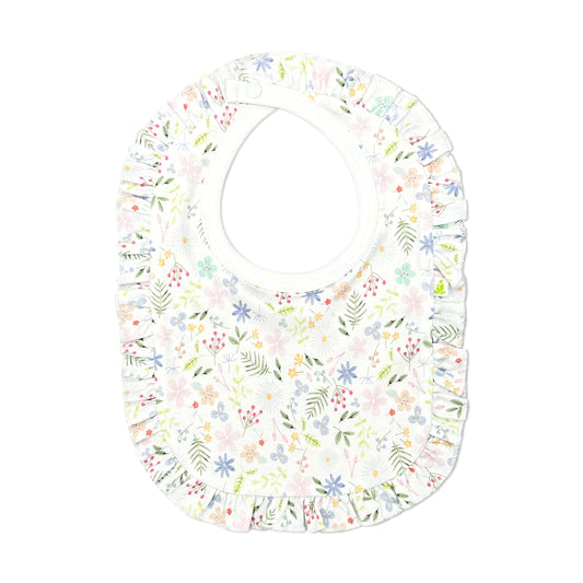 Flower fairy Frill Reversible Bib