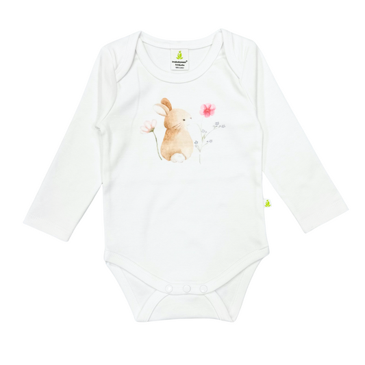 Basil Bunny Long Sleeve Bodysuit