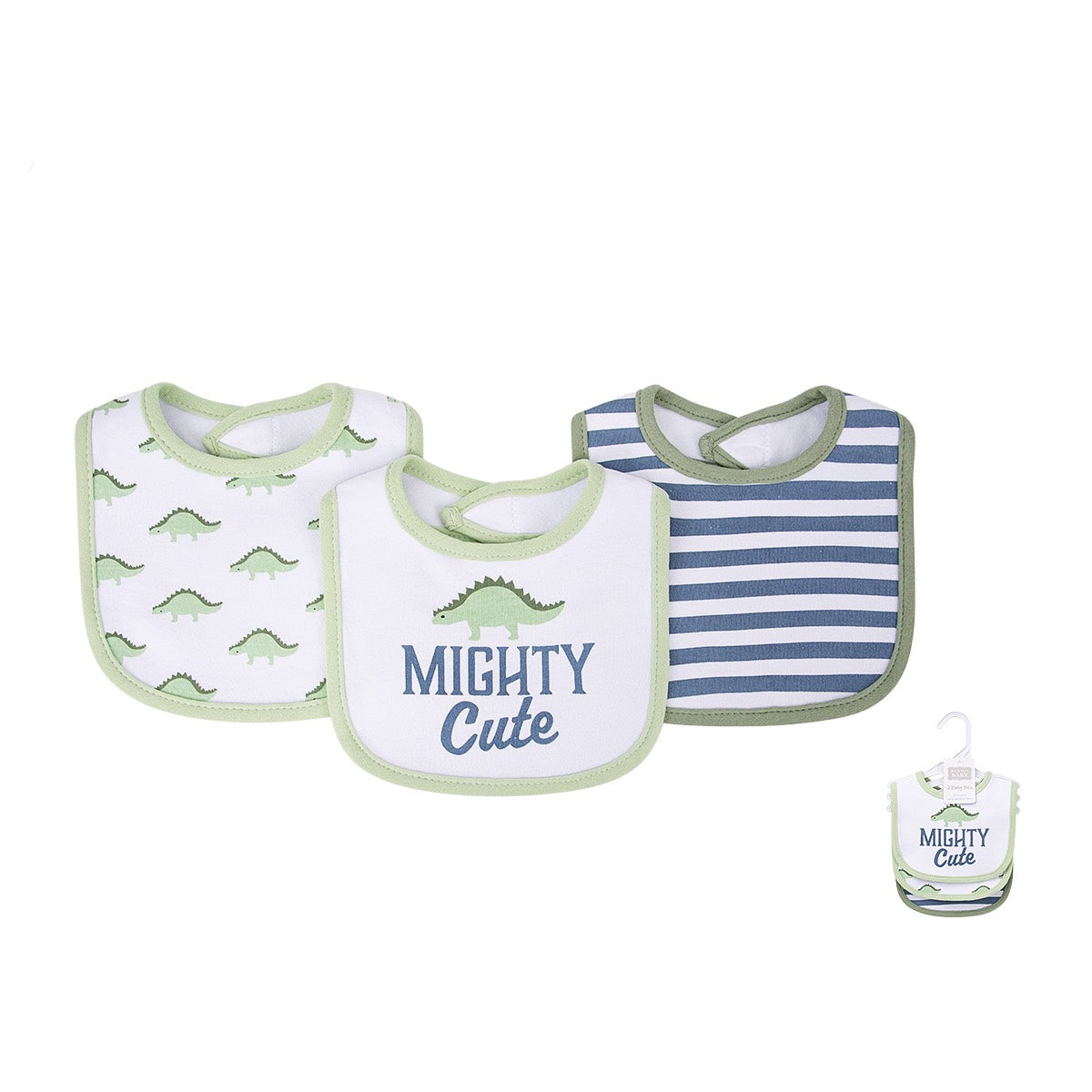 Dino Bibs - 3 Piece Set 