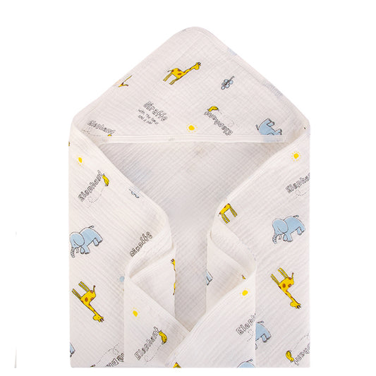 Muslin Hooded Towel & Blanket