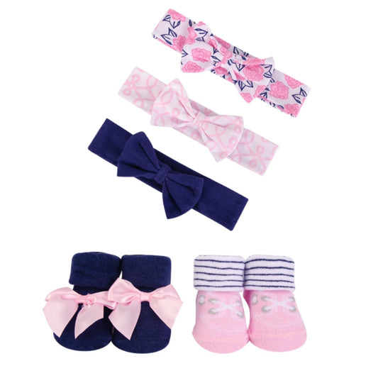Headband & Sock 5 Piece Set