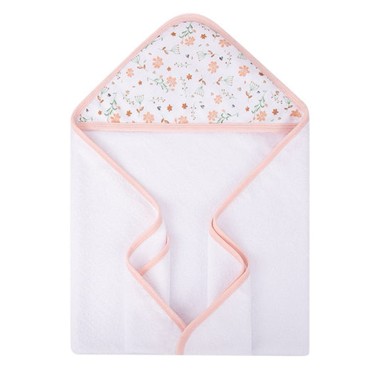 Floral Bamboo Hooded Towel