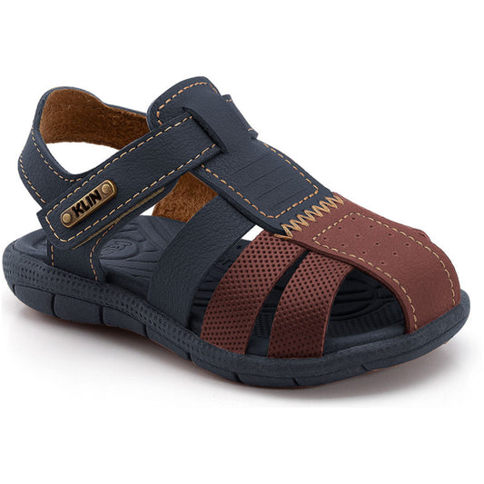 Klin summer boys sandal velcro toe box