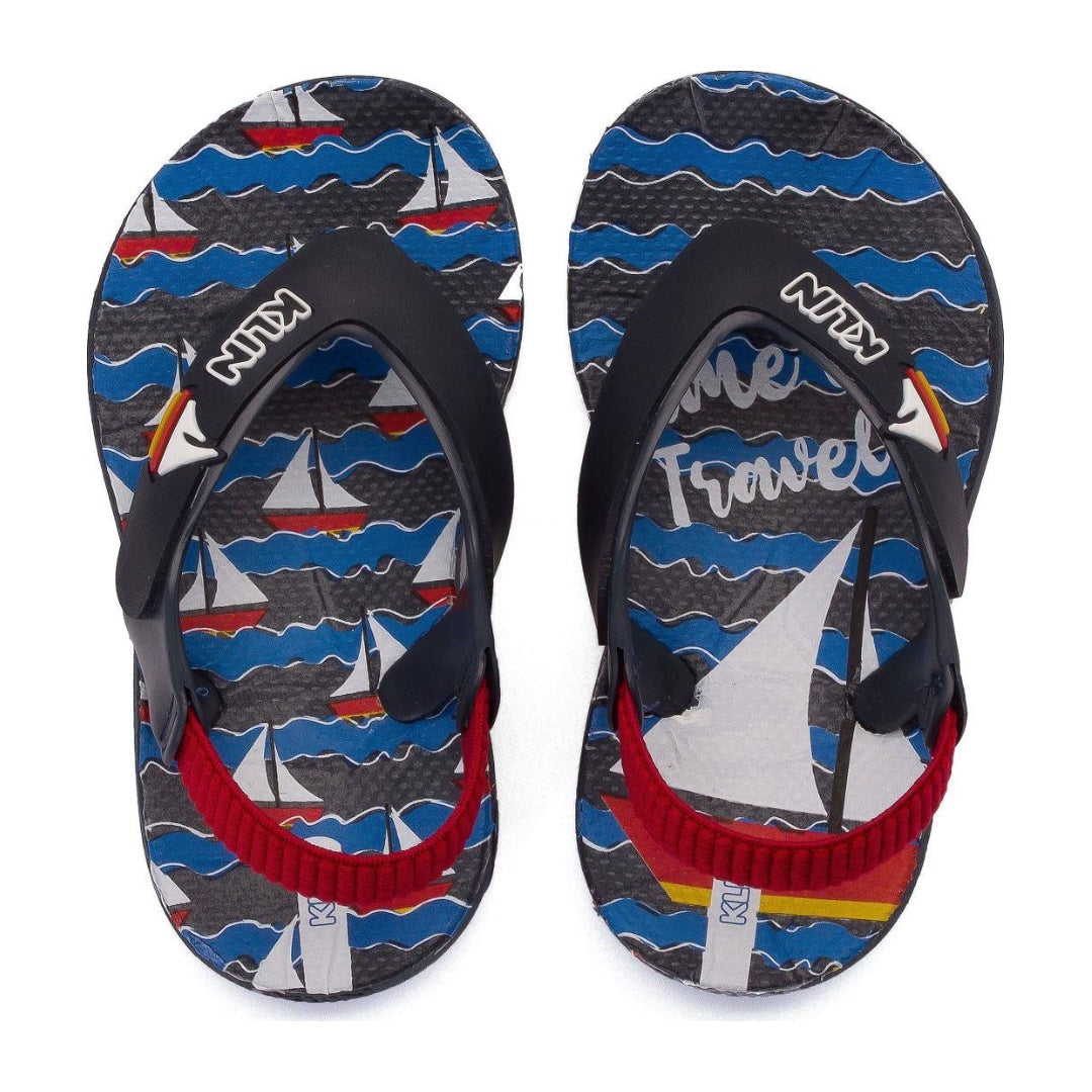 Klin Kids Jandal with back strap 